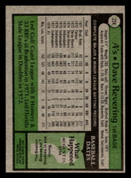 1979 Topps #224 Dave Revering Near Mint+ 