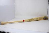 Pee Wee Reese Duke Snider Cooperstown Bat Signed Auto Signed PSA/DNA Dodgers Stadium Series