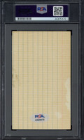 Pistol Pete Maravich Index Card Signed Auto PSA/DNA Slab PSA 10 GEM MINT