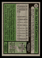 1979 Topps #254 Luis Gomez Near Mint  ID: 522220