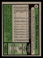 1979 Topps #288 Milt Wilcox Near Mint+ 