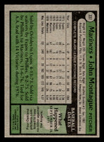 1979 Topps #337 John Montague Ex-Mint  ID: 522303