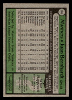 1979 Topps #366 Juan Bernhardt Near Mint  ID: 522332