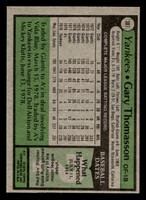 1979 Topps #387 Gary Thomasson Near Mint  ID: 522354