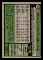 1979 Topps #399 David Clyde Near Mint 