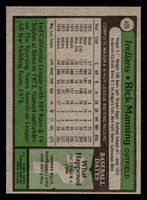 1979 Topps #425 Rick Manning Near Mint  ID: 522392