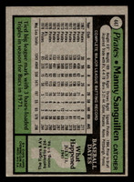 1979 Topps #447 Manny Sanguillen Ex-Mint 