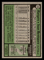 1979 Topps #478 Juan Beniquez Near Mint  ID: 522445