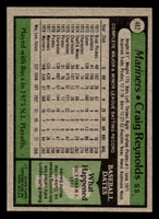 1979 Topps #482 Craig Reynolds Near Mint  ID: 522449