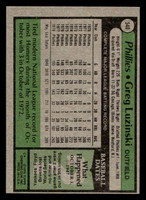 1979 Topps #540 Greg Luzinski Near Mint  ID: 522507