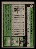 1979 Topps #583 Julio Cruz Near Mint+ 