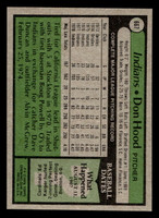 1979 Topps #667 Don Hood Near Mint  ID: 522634
