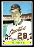 1979 Topps #672 Ed Halicki Near Mint  ID: 522639