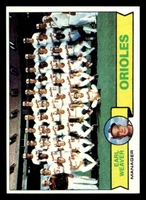 1979 Topps #689 Earl Weaver MG Near Mint 