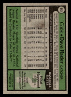 1979 Topps #693 Dave Rader Near Mint  ID: 522660