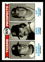 1979 Topps #706 Dave Stegman/Dave Tobik/Kip Young Tigers Prospects Ex-Mint RC Rookie 