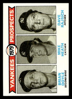 1979 Topps #710 Brian Doyle/Mike Heath/Dave Rajsich Yankees Prospects Near Mint RC Rookie  ID: 522677