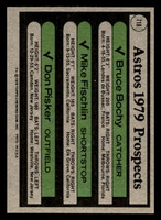 1979 Topps #718 Bruce Bochy/Mike Fischlin/Don Pisker Astros Prospects Near Mint+ RC Rookie  ID: 522685