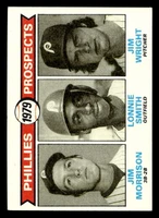 1979 Topps #722 Jim Morrison/Lonnie Smith/Jim Wright Phillies Prospects Near Mint RC Rookie  ID: 522689