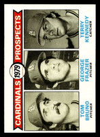 1979 Topps #724 Tom Bruno/George Frazier/Terry Kennedy Cardinals Prospects Ex-Mint RC Rookie 