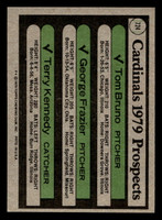 1979 Topps #724 Tom Bruno/George Frazier/Terry Kennedy Cardinals Prospects Ex-Mint RC Rookie 