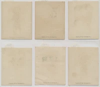 1914-16 T105 Assorted Standard Bearers Of Different Countries from Honest Scrap Cigarettes 5/50 plus 1 duplicates Total 6 cards WILL SELL SINGLES  #*sku37211