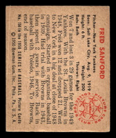 1950 Bowman #156 Fred Sanford VG-EX 
