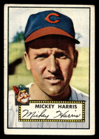 1952 Topps #207 Mickey Harris Very Good  ID: 522758