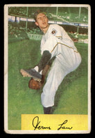 1954 Bowman #187 Vern Law Good 