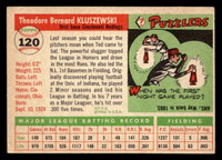 1955 Topps #120 Ted Kluszewski Very Good 