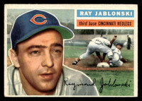 1956 Topps #86 Ray Jablonski Grey Backs Excellent Gray Back  ID: 522856