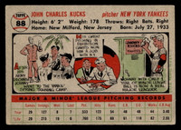 1956 Topps #86 Ray Jablonski Grey Backs Excellent Gray Back  ID: 522858