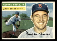 1956 Topps #93 George Susce Grey Backs Excellent White Back 