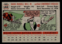 1956 Topps #162 Gus Bell Grey Backs Ex-Mint Gray Back 