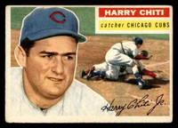 1956 Topps #179 Harry Chiti Grey Backs VG-EX Gray Back 