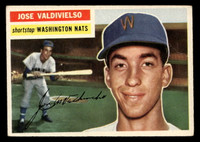 1956 Topps #237 Jose Valdivielso Very Good RC Rookie 