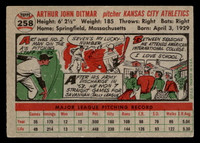 1956 Topps #258 Art Ditmar Excellent  ID: 522916