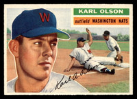 1956 Topps #322 Karl Olson Near Mint 