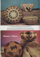 1975 Arizona Highways Magazine July 1975 Indian Baskets  #*sku37215