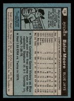 1980 Topps #19 Balor Moore Near Mint 