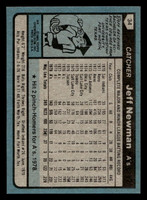1980 Topps #34 Jeff Newman DP Near Mint 