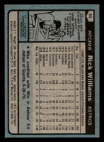 1980 Topps #69 Rick Williams Near Mint+ 