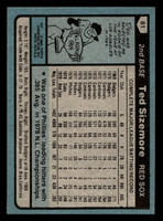 1980 Topps #81 Ted Sizemore Near Mint 