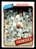 1980 Topps #89 Don Hood Ex-Mint 