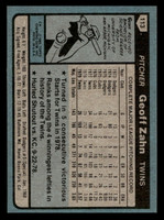 1980 Topps #113 Geoff Zahn Near Mint+ 