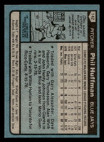 1980 Topps #142 Phil Huffman Near Mint RC Rookie 