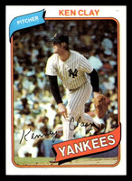 1980 Topps #159 Ken Clay Near Mint 