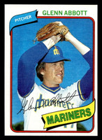 1980 Topps #166 Glenn Abbott Near Mint+ 