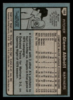 1980 Topps #166 Glenn Abbott Near Mint+ 