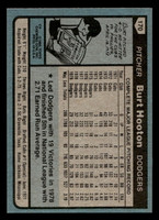 1980 Topps #170 Burt Hooton Near Mint 